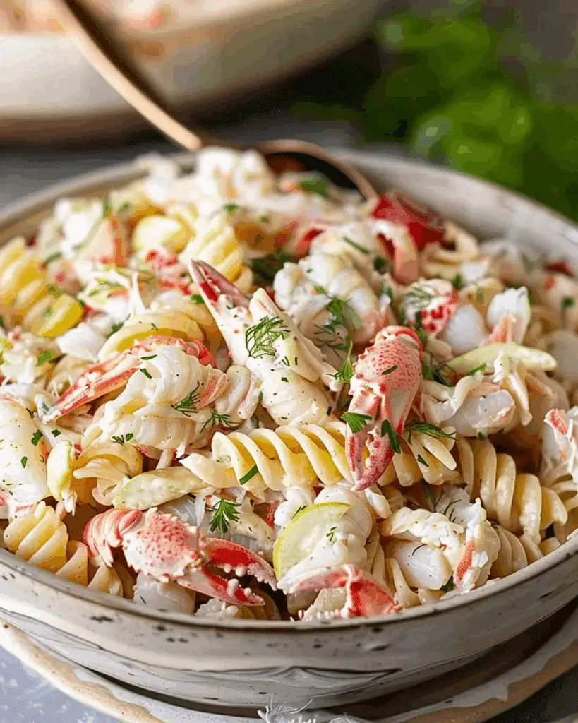 Crab Pasta Salad