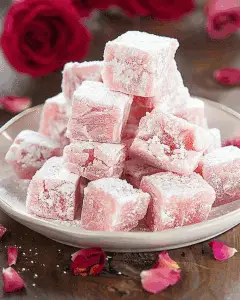 Rose Turkish Delight - Lisa Recipe
