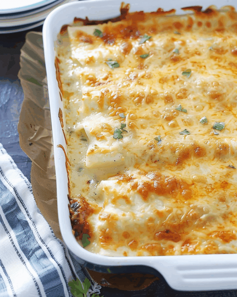 White Chicken Enchiladas