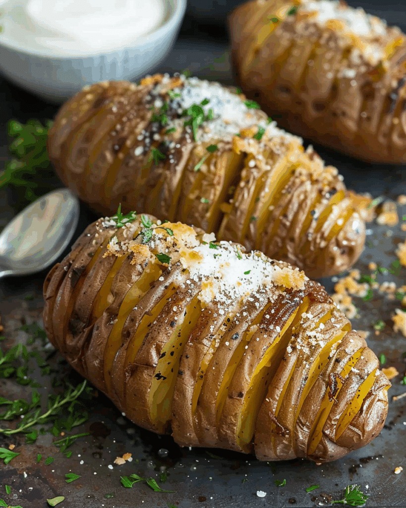 Hasselback Potatoes