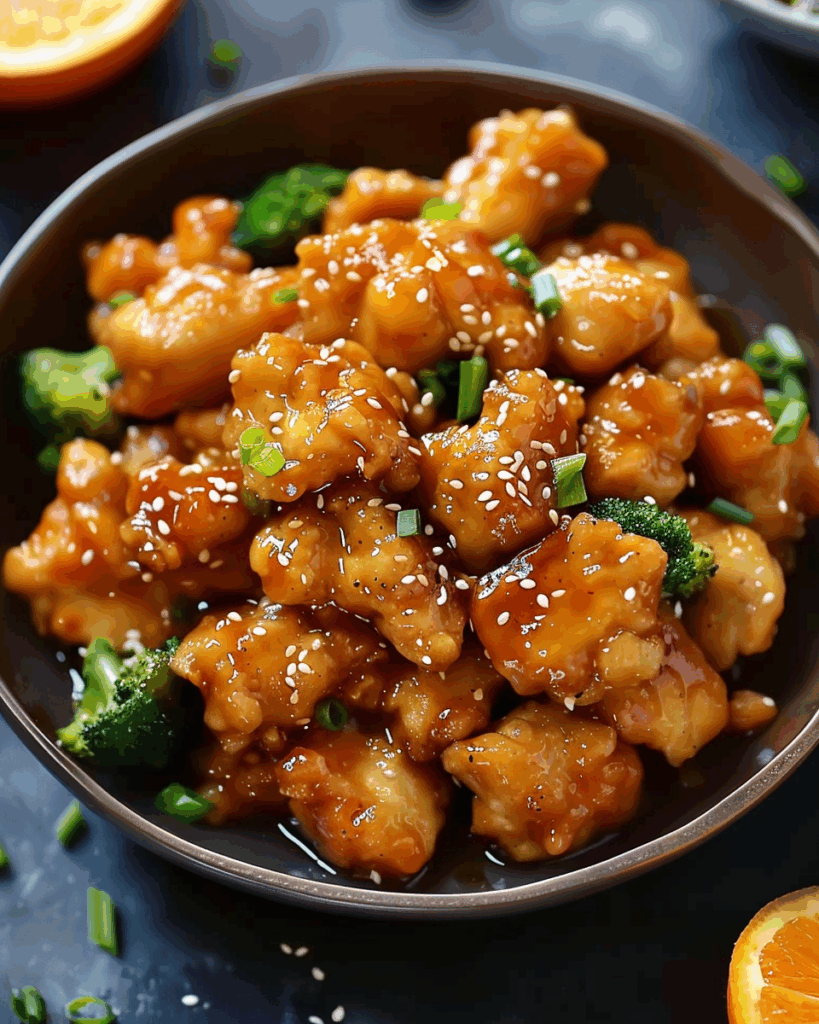 Skinny Orange Chicken