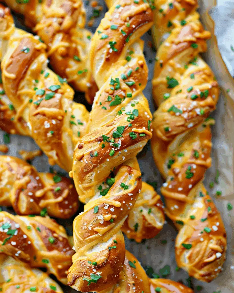 Jalapeño Cheddar Pretzel Twists