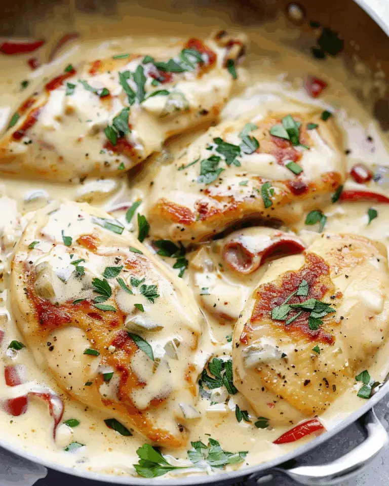 Homemade Creamy Tuscan Garlic Chicken