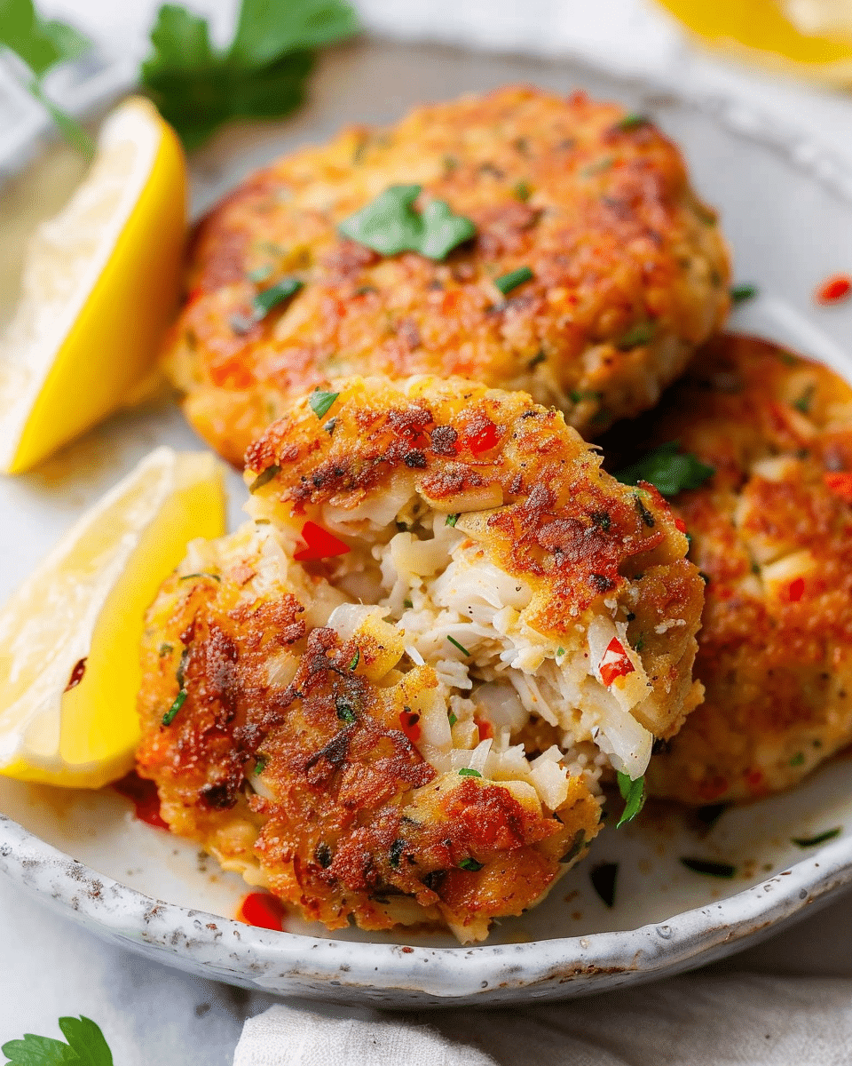 Air Fryer Crab Cakes
