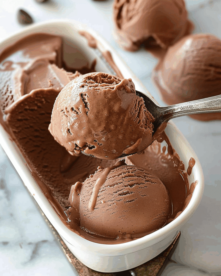 Chocolate Coconut Milk Ice Cream