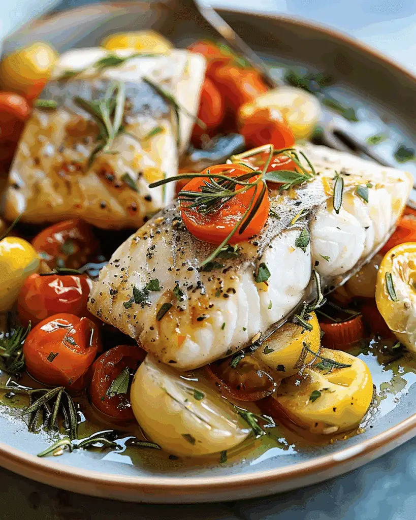 Italian Poached Fish