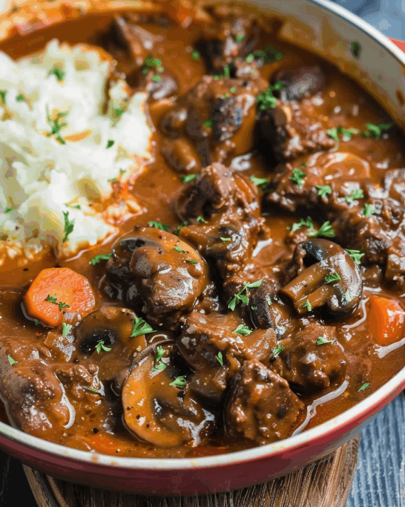 Beef and Mushroom Stew
