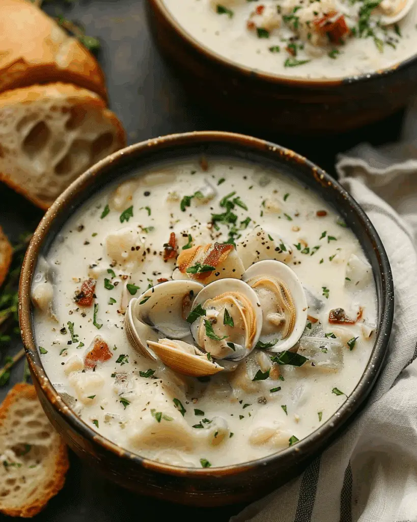 Best Ever Creamy Clam Chowder