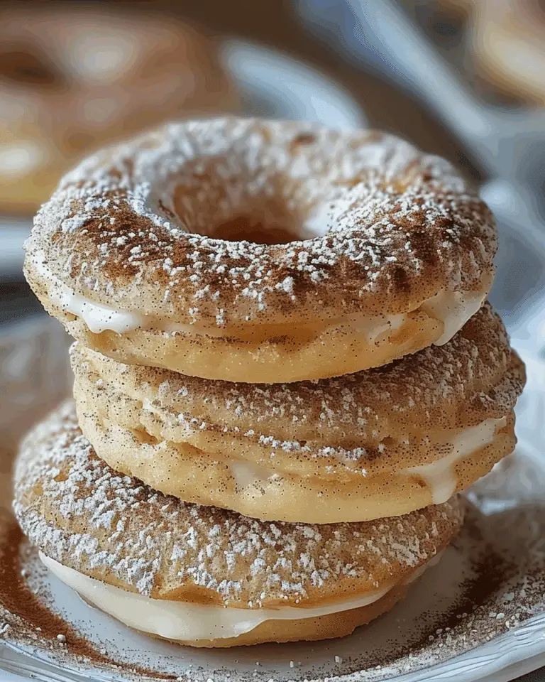 Cinnamon Kissed Cheesecake Donut Cookies