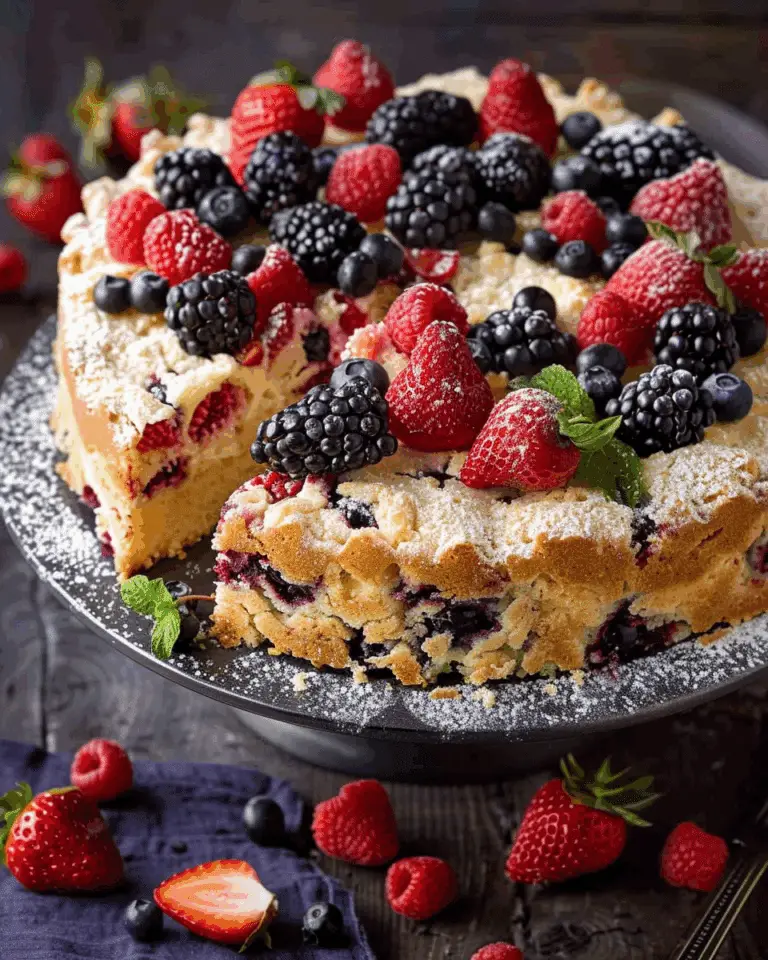 Easy Berry Cake