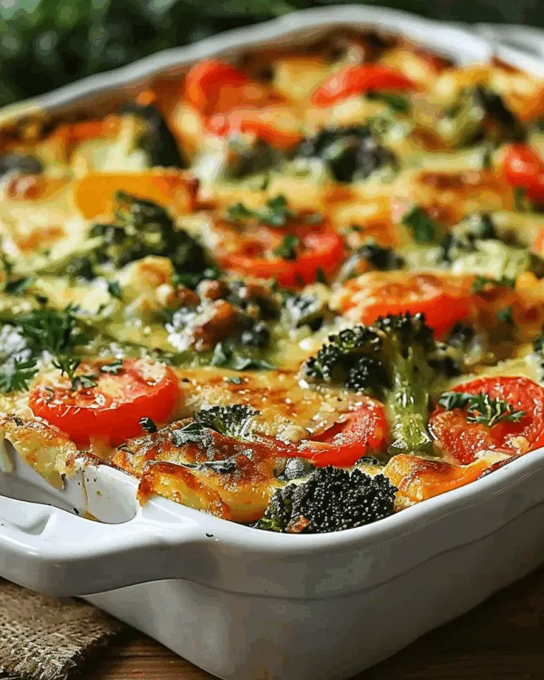 High-Protein Cottage Cheese Veggie Bake Recipe