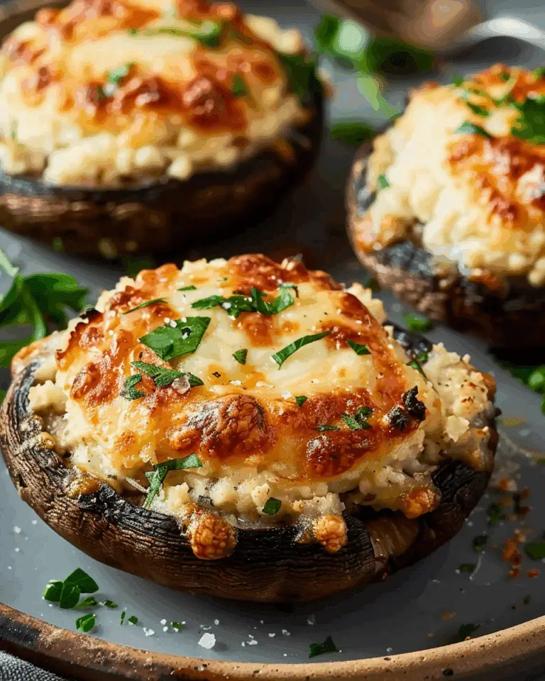 Stuffed Portobello Mushrooms