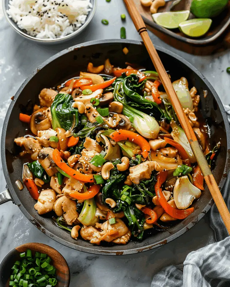 Chicken and Bok Choy Stir Fry