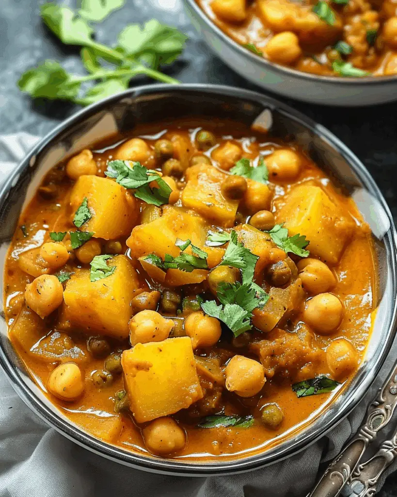 Chickpea and Potato Curry