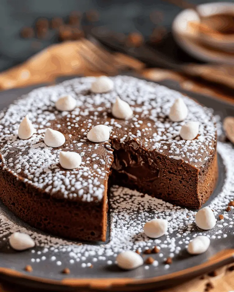Gâteau au Nutella
