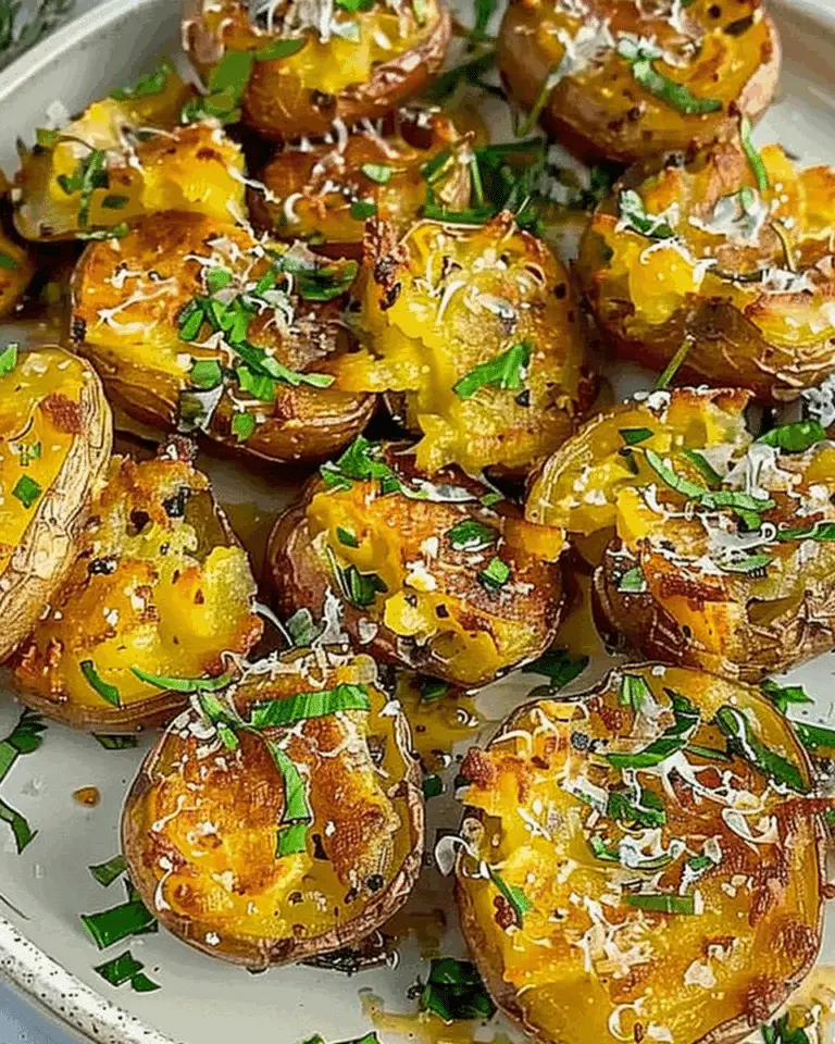 Crispy Air Fryer Smashed Potatoes