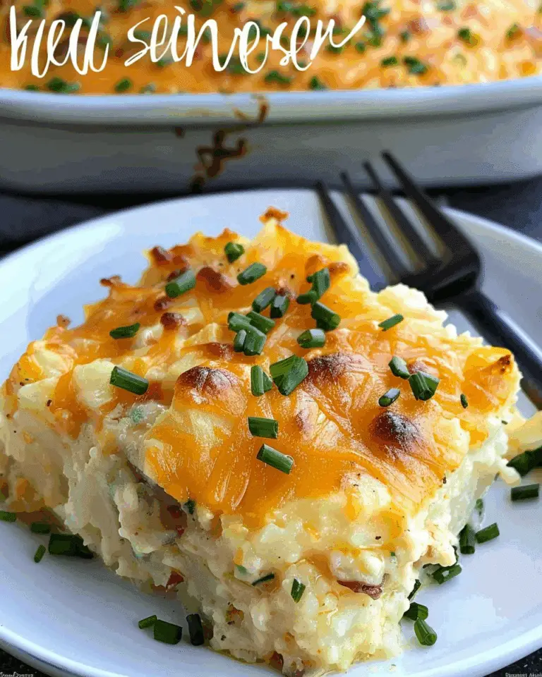 Instant Pot Twice Baked Potatoes Casserole