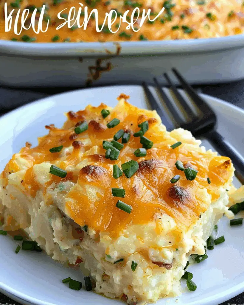 Instant Pot Twice Baked Potatoes Casserole