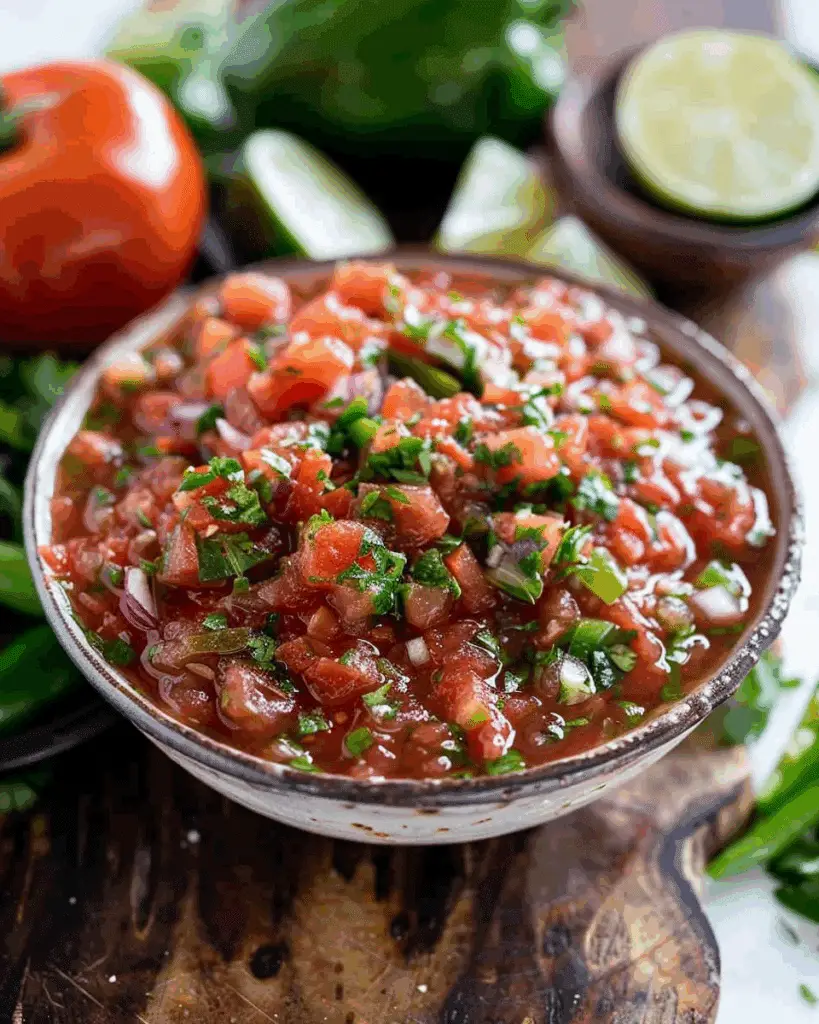 Restaurant Style Salsa