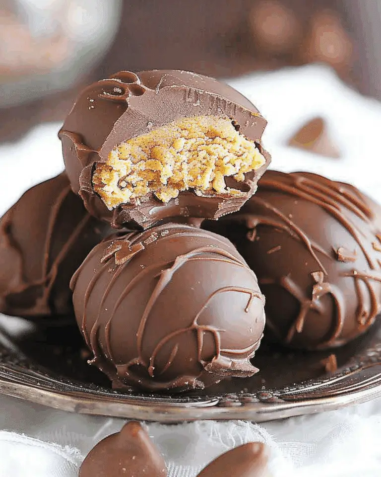 Chocolate Peanut Butter Eggs