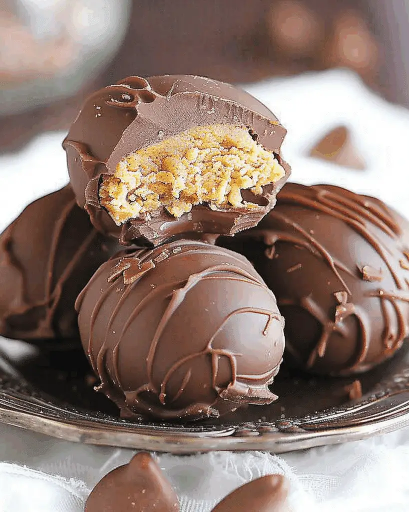 Chocolate Peanut Butter Eggs