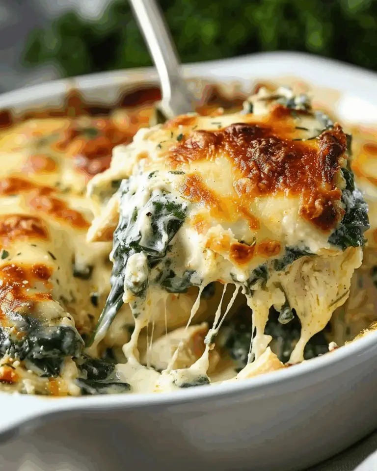 Creamy Spinach Chicken Casserole