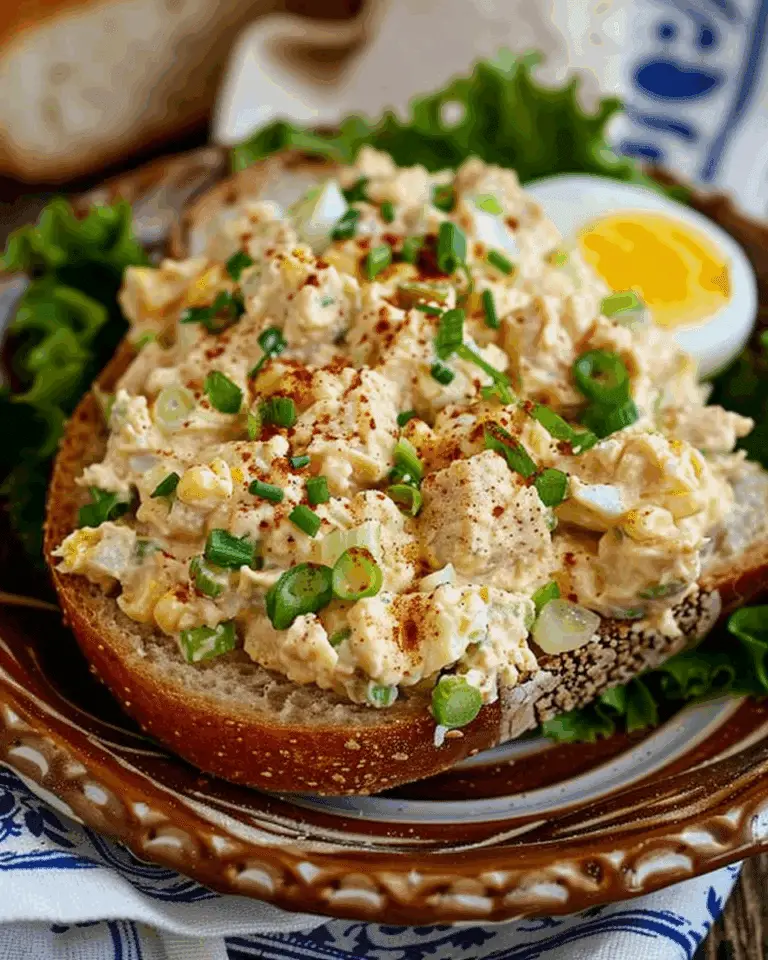 Amish Tuna Egg Salad