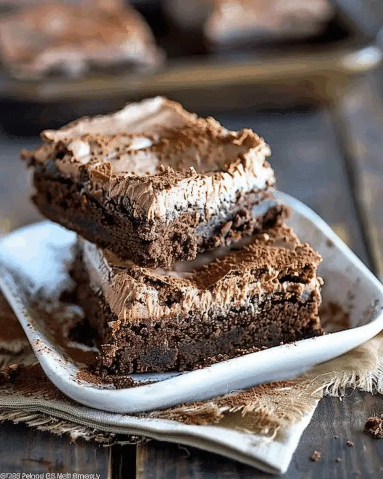 French Silk Brownies