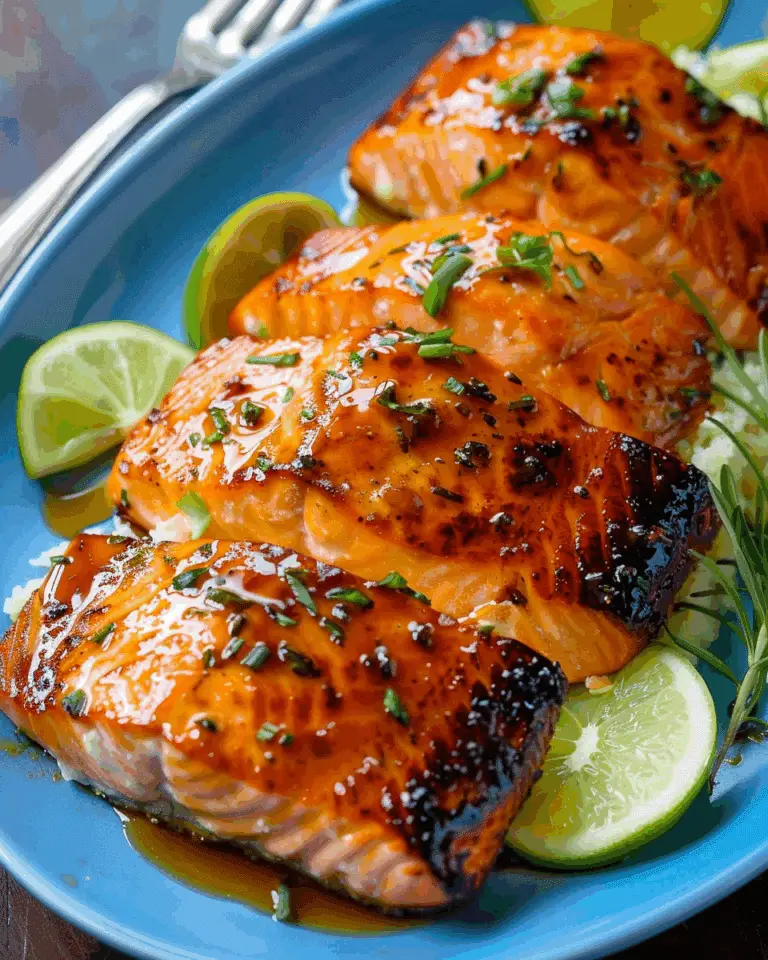 Honey Glazed Salmon