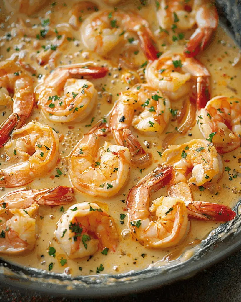 Creamy Garlic Shrimp