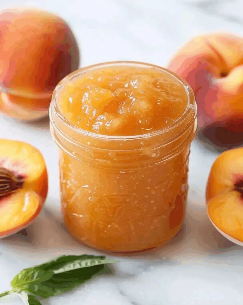 Freezer Peach Jam Recipe