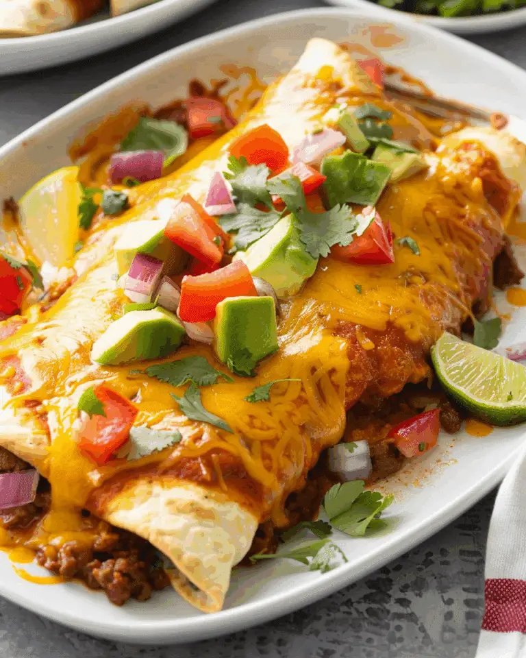 Ground Beef Enchiladas