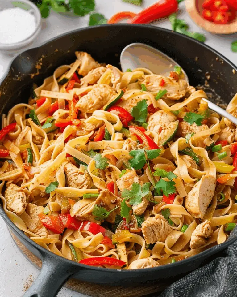 Chicken Fajita Pasta