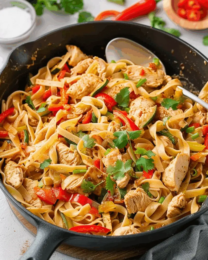 Chicken Fajita Pasta