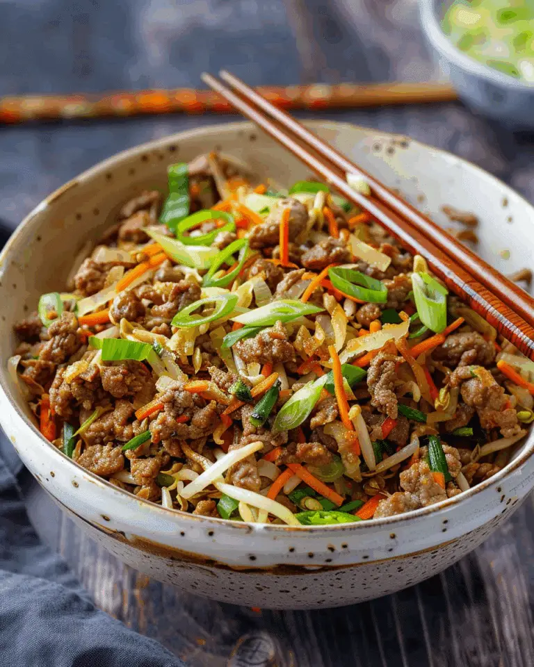 Egg Roll in a Bowl