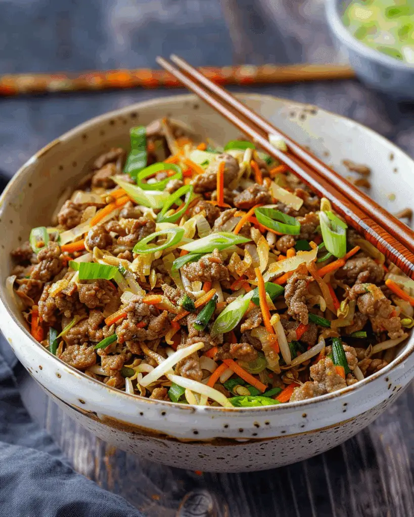 Egg Roll in a Bowl