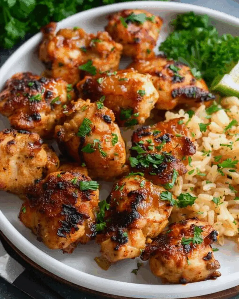 Garlic Butter Chicken Bites