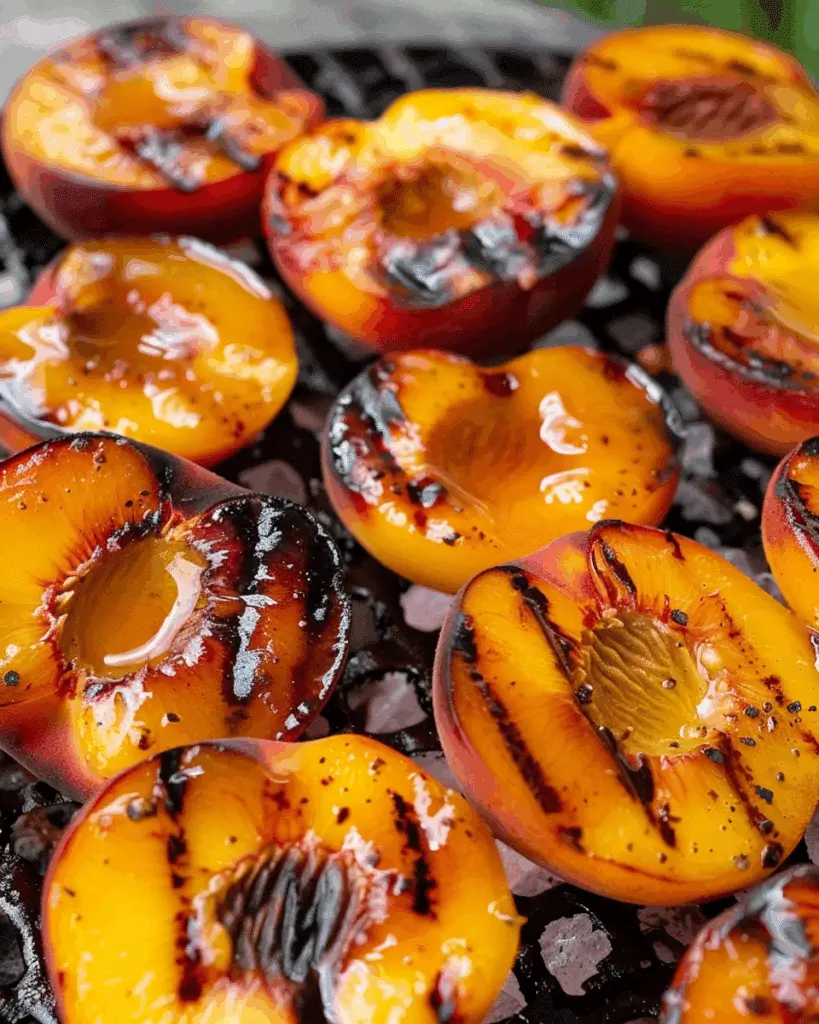 Grilled Peaches
