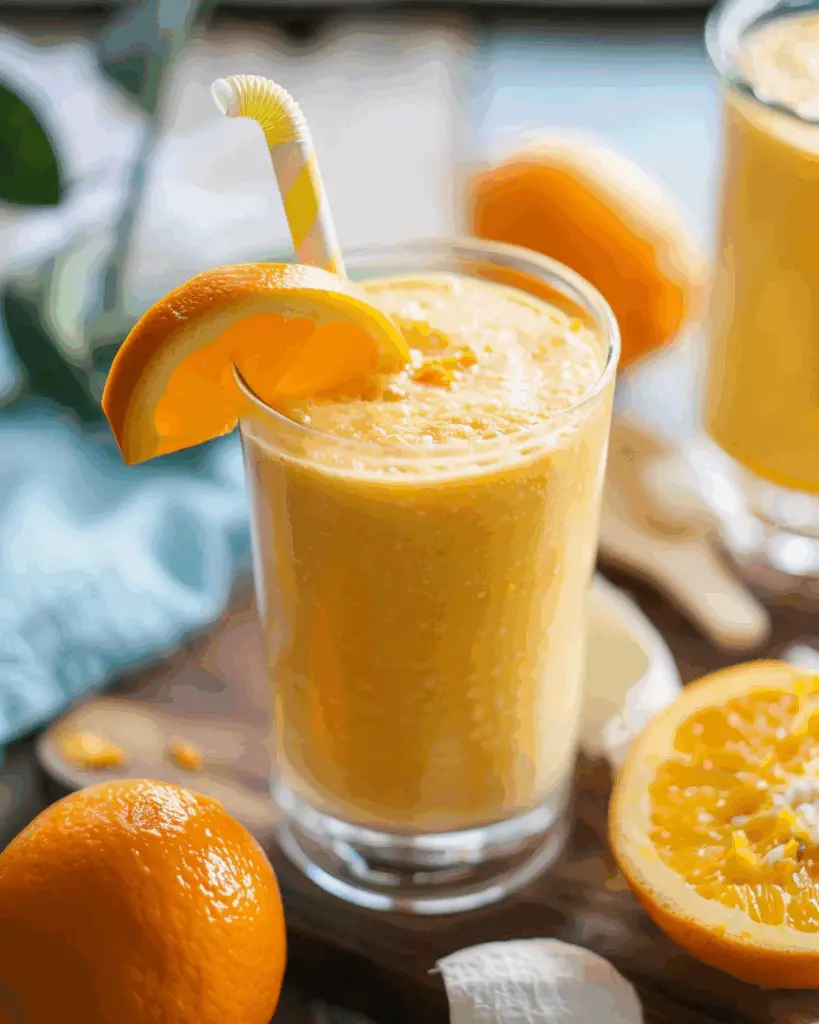 Orange Sunshine Creamsicle Smoothie