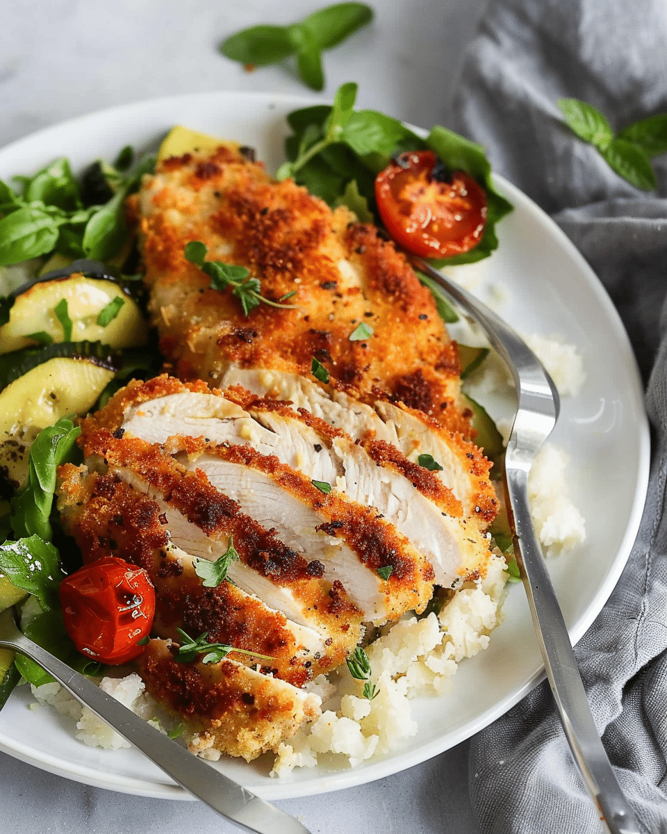 Parmesan Crusted Chicken Recipe