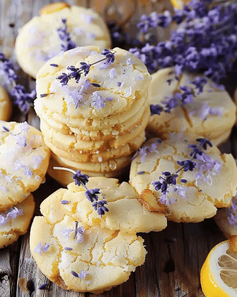 Lemon Lavender Cookies