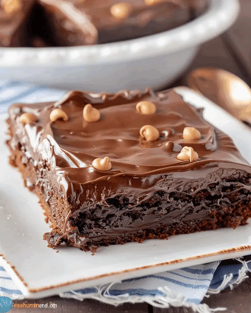 A Classic Chocolate Sheet Cake