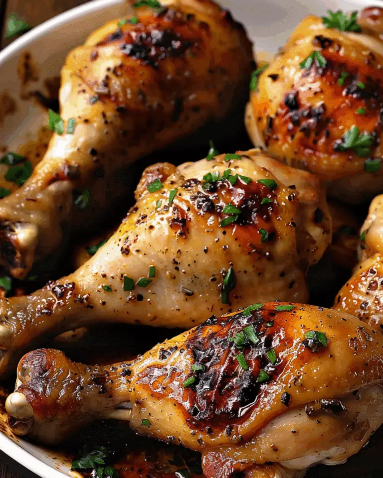 Baked Chicken Legs