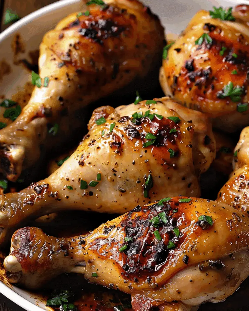Baked Chicken Legs