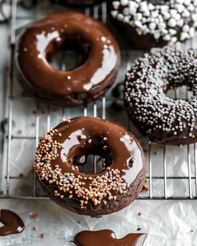 Paleo Chocolate Donuts