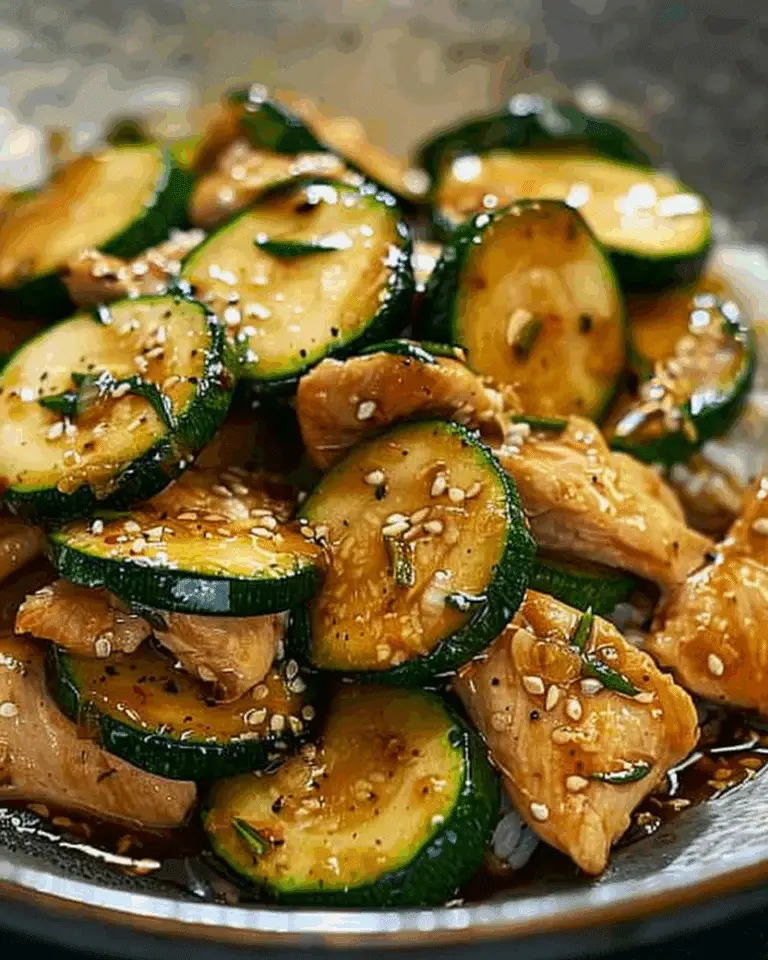 Quick Chicken, Zucchini, and Soy Sauce Stir-Fry