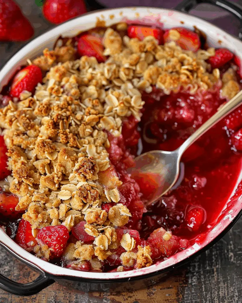 Strawberry Crisp