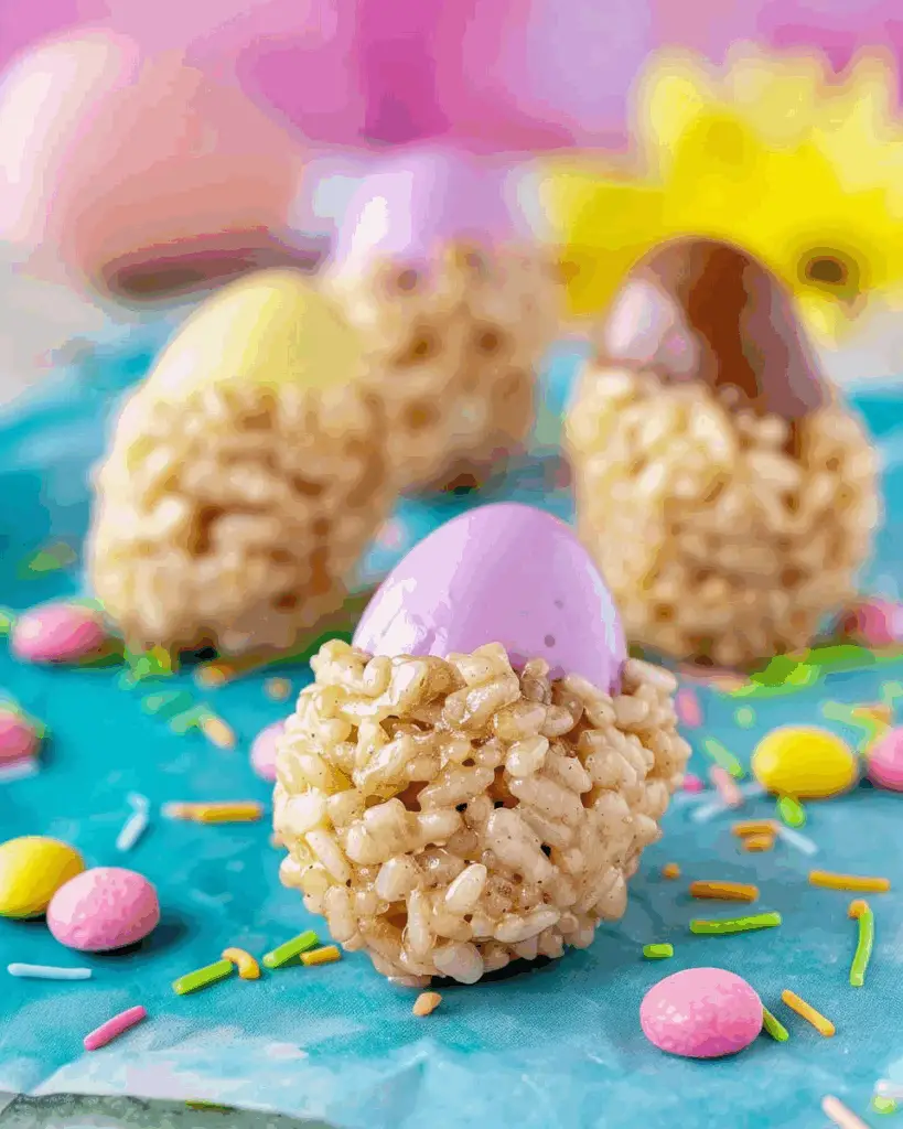 Easter Egg Rice Krispie Treats
