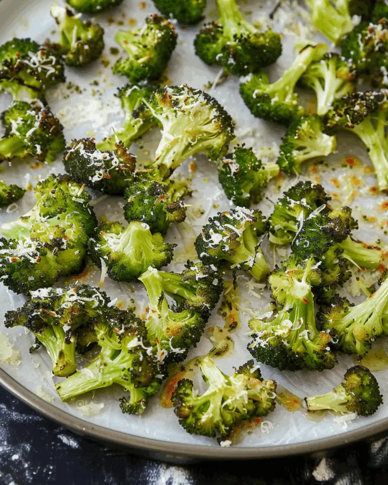 Parmesan Roasted Broccoli