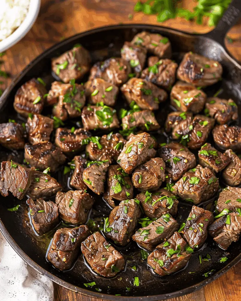 Garlic Butter Steak Bites